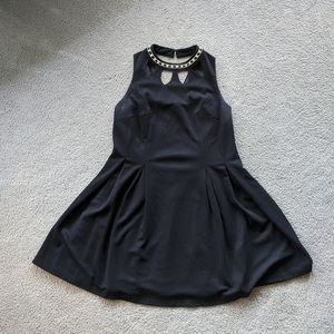 Forever 21 Black Embellished Cocktail Dress 1X
